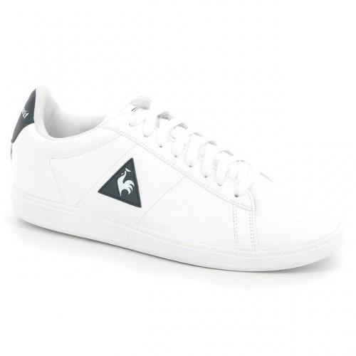 chaussure blanche le coq sportif